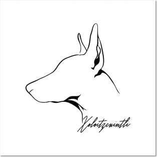 Proud Xoloitzcuintli profile dog lover Posters and Art